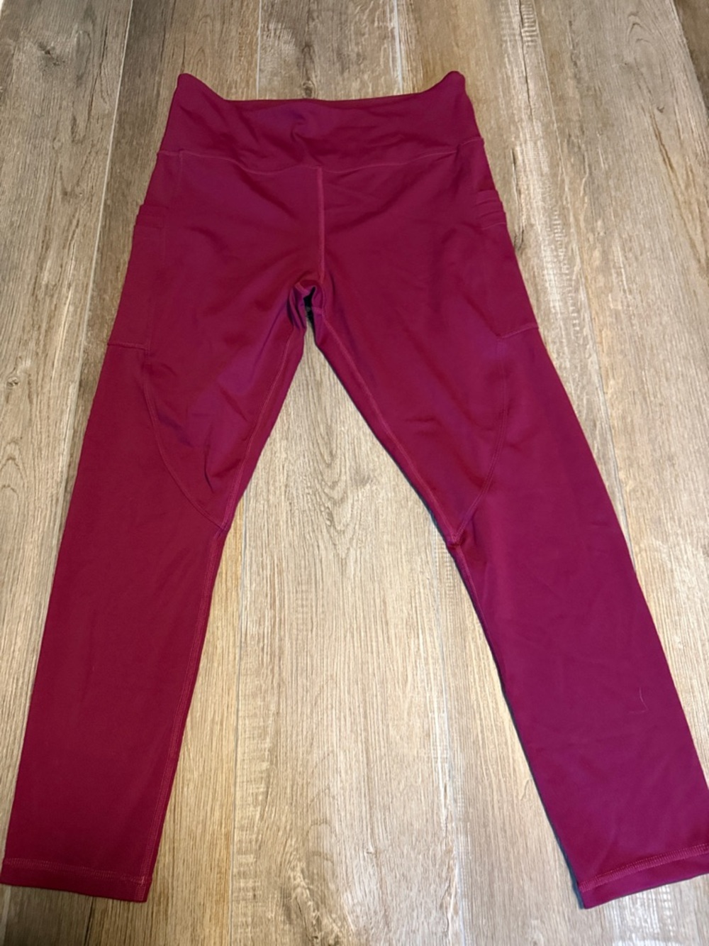 ZYIA High-Rise Leggings in Berry